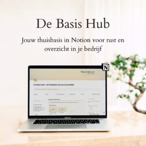 De Basis Hub Notion Template Vera Nijboer