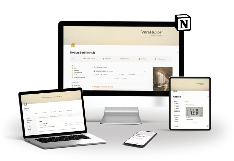Notion Business Back-end Vera Nijboer